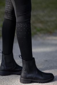 Equipage Ridstrumpor Strass Svart 36-41