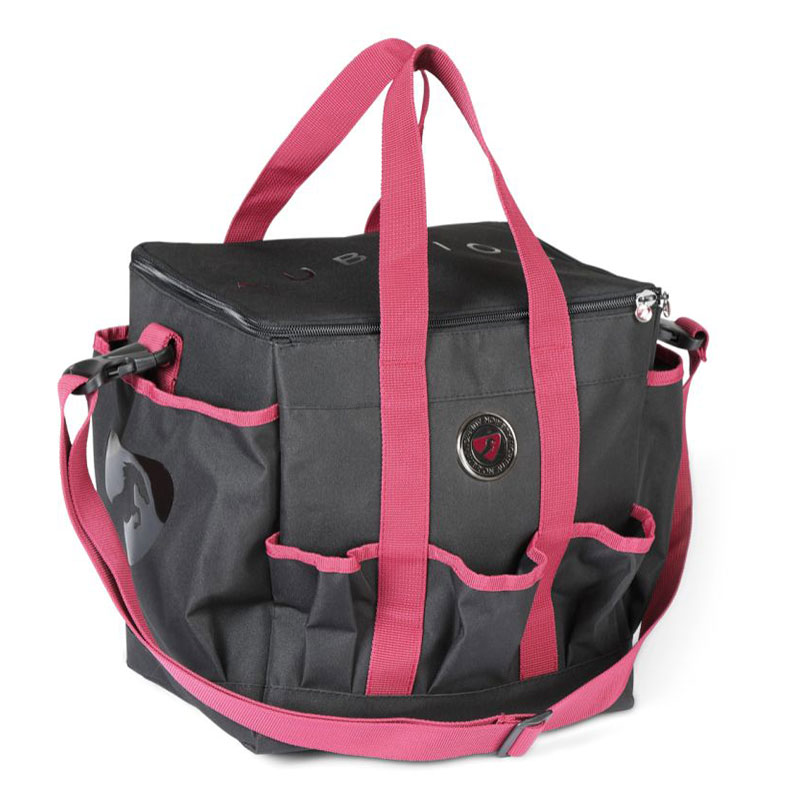 Aubrion groomingbag - Charcoal/Berry