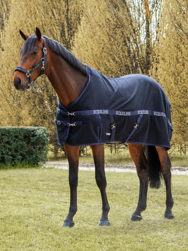 Equiline Reynosa Stall/Bomullstäcke Marin