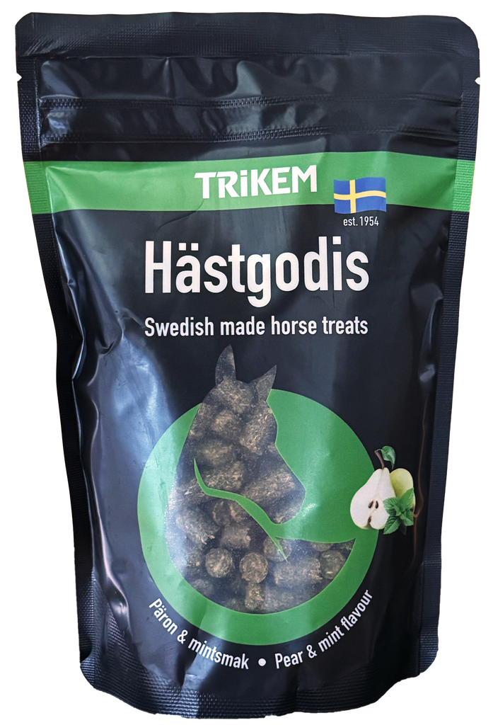 Trikem Hästgodis Päron & Mint 600g