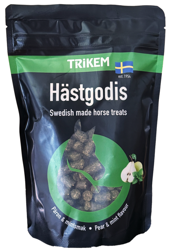 Trikem Hästgodis Päron & Mint 600g