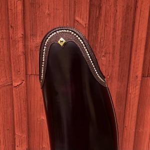 De Niro Giotto Brushed Brown Med Rose Swarovski