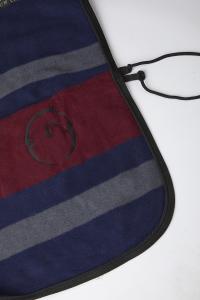 Vestrum San Martino Striped Wool Rug Blue Navy/Burgundy