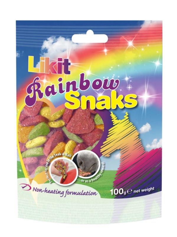 Likit Snaks Rainbow Hästgodis 100