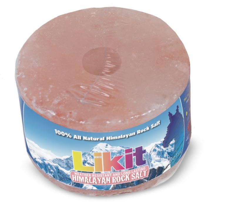 Likit Himalaya saltsten 1kg (Med hål)