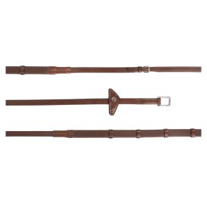 Lippo Eccelente Gummitygel med Stopp Buckle Loop Cognac