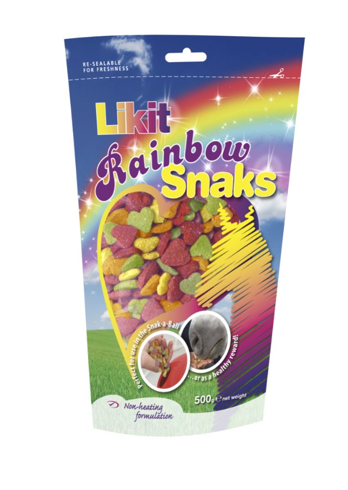 Likit Snaks Rainbow Hästgodis 500g