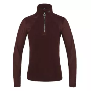 Kingsland KLRishi 1/2 Zip Microfleece - Red Fudge