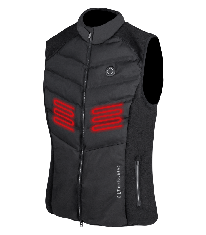 E·L·T Comfort Heat heated Gilet/Väst Black