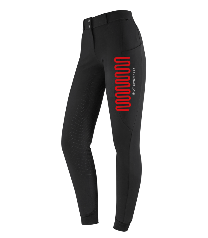 E·L·T Comfort Heat heated breeches/ Ridbyxor FG Black