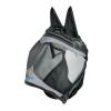 Shires FlyGuard Fine Mesh Flughuva med Öron och Pannluggshål, Black/Jet