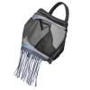 Shires FlyGuard Fine Mesh Flughuva med Nosfransar, Black/Jet