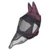 Shires FlyGuard Deluxe Flughuva med Öron och Nos, Black Cherry