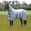 Shires Tempest Plus Eksem- och Flugtäcke, White/Blue