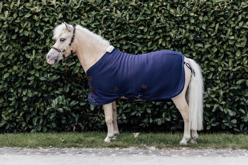 Kentucky Cooler Fleece Rug Navy 80cm