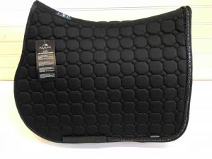 Equiline Octagon Hoppschabrak Svart med Svartglitter Snurra och Kristall