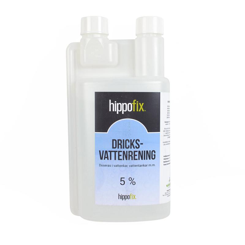 Hippofix Dricksvattenrening 5% 1L