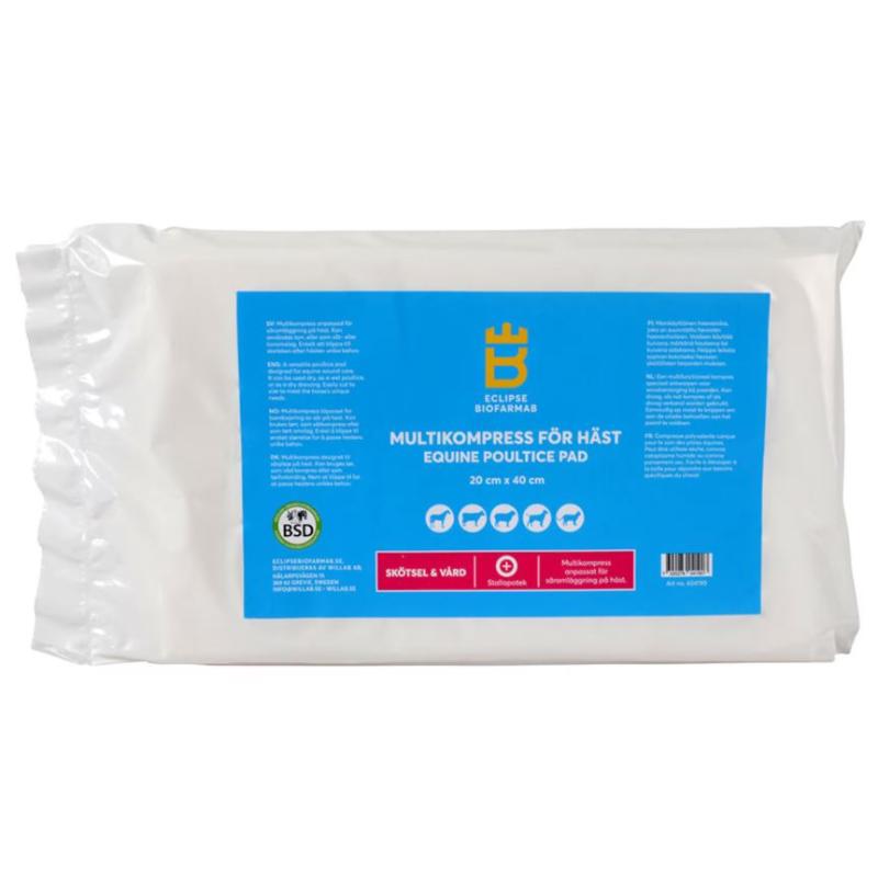Biofarmab Multikompress för häst 20cmx40cm