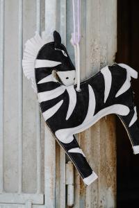 Hippotonic Hästleksak Zebra