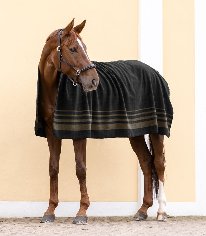 Waldhausen Sölden Fleecefilt 180x200cm Black