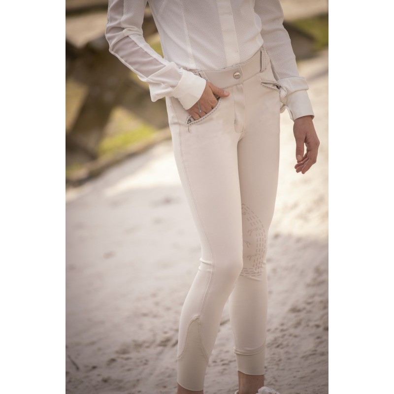 Eden By Penelope New Romy Ridbyxor Kneegrip Beige