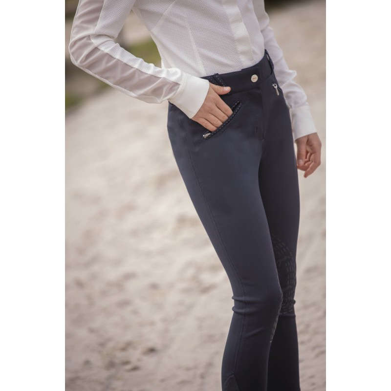 Eden By Penelope New Romy Ridbyxor Kneegrip Navy