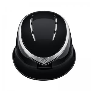 Charles Owen Halo Gloss Svart/Platinum