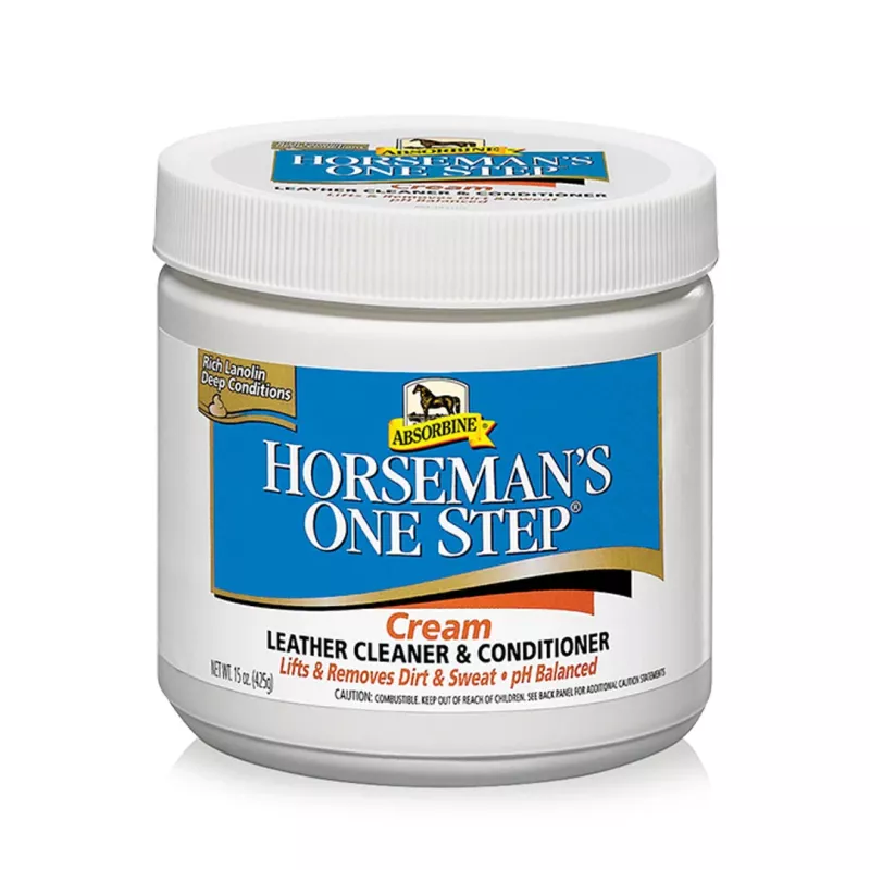Absorbine Horseman's One Step Leather Cream 425g