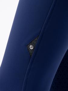 Equiline Crystalek Ridbyxor Kneegrip Crystal Fabric BlueBerry