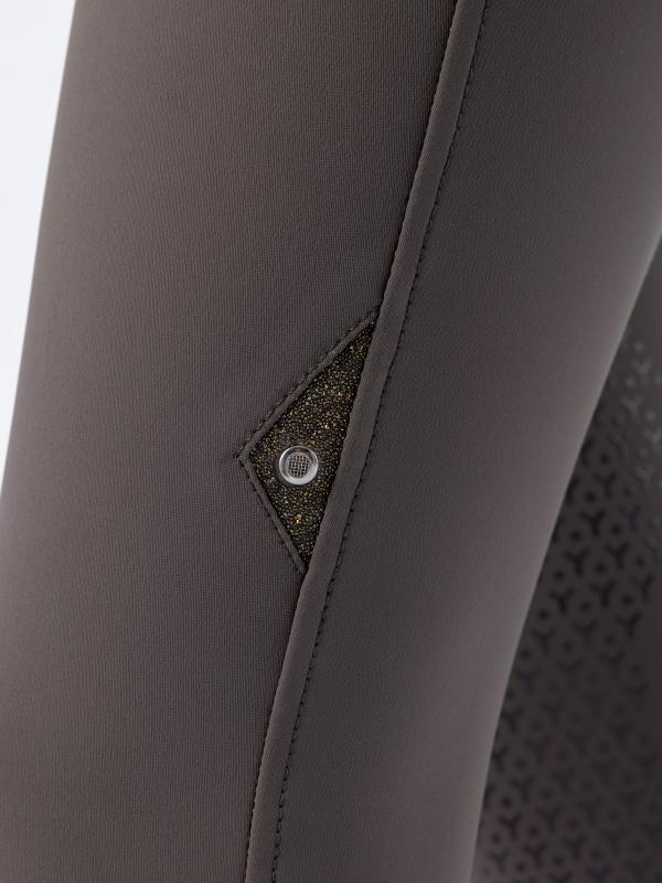 Equiline Crystalef Ridbyxor Fullgrip Crystal Fabric Marsh