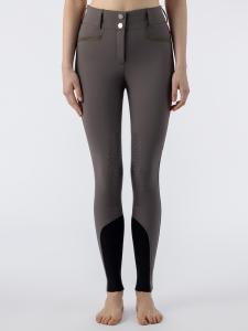 Equiline Crystalek Ridbyxor Kneegrip Crystal Fabric Marsh