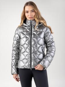 Equiline Gasic Bomber Lady Jacket Argento