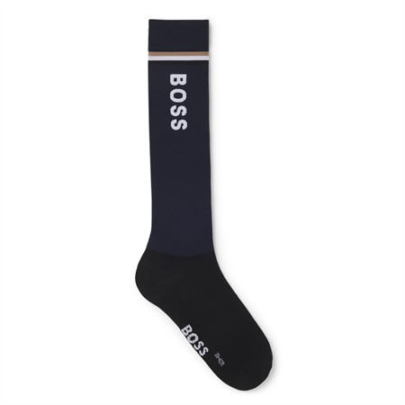 BOSS Equestrian Chelsea ridstrumpor stripe logo