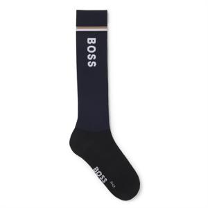 BOSS Equestrian Chelsea ridstrumpor stripe logo