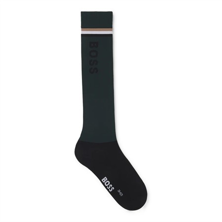 BOSS Equestrian Chelsea ridstrumpor stripe logo
