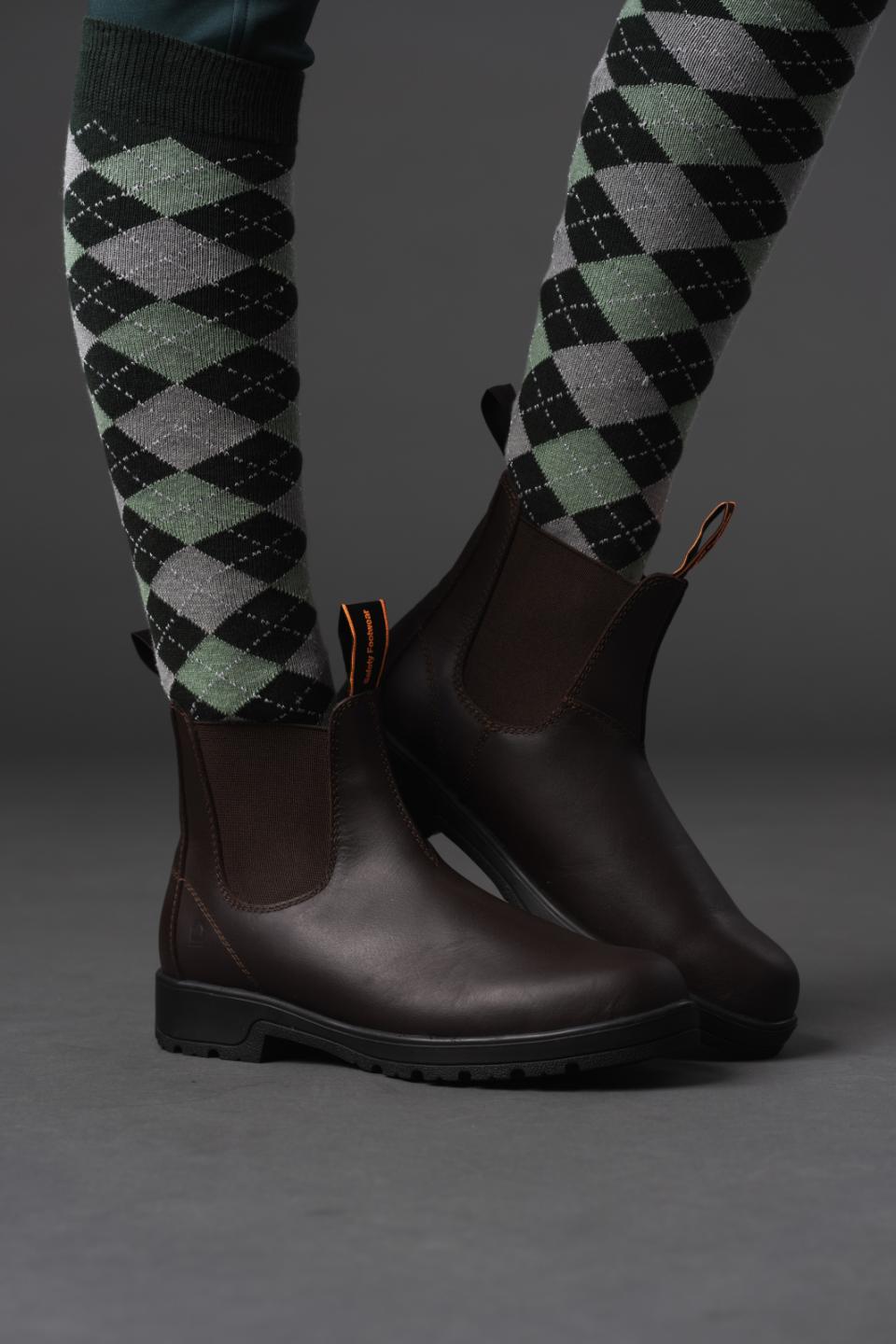 Equipage Vesper Stålhättesko Brun