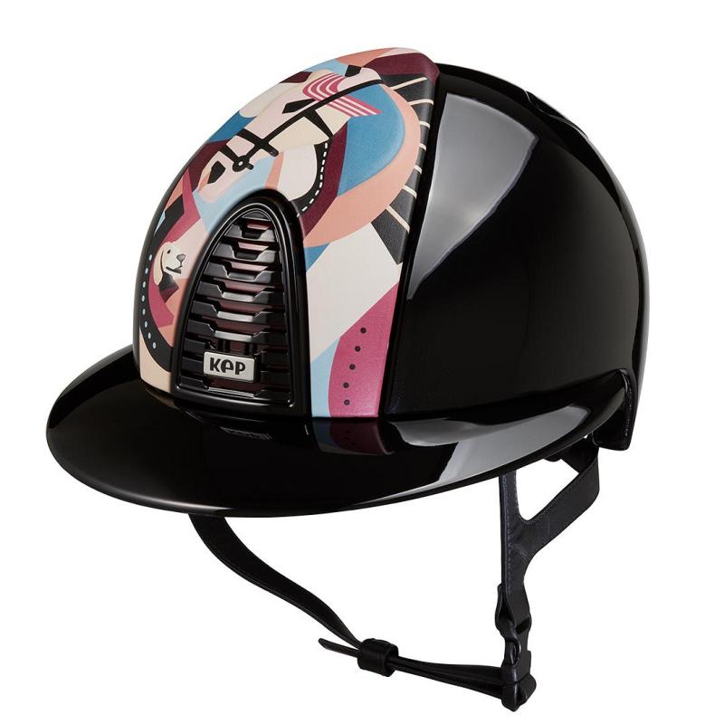 KEP Cromo 2.0 Polo Polish Black, Frame Polish Black, Front And Back Pink Pegasus