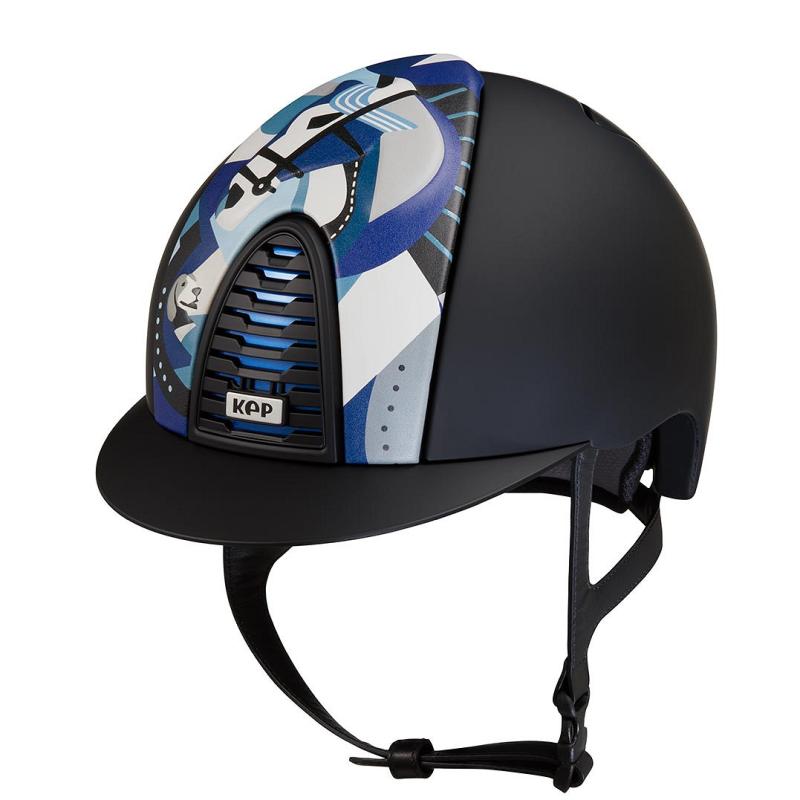 KEP Cromo 2.0 Textile Black, Front Blue Pegasus