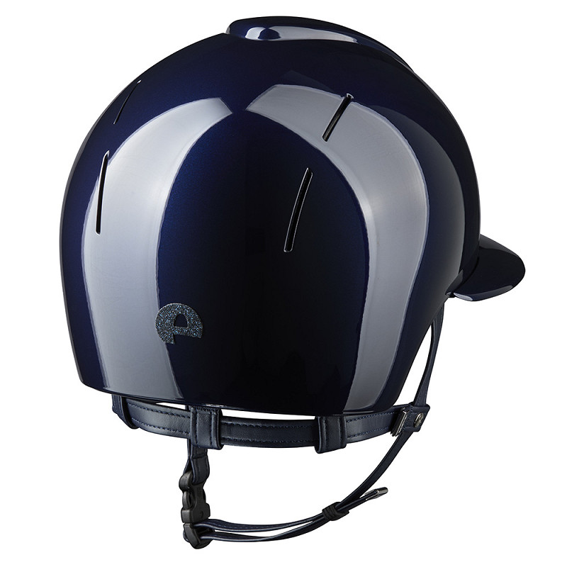 KEP Nova Ridhjälm Polo Metal Polish Blue/Star Blue Inkl liner