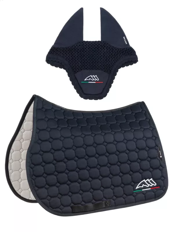 Equiline Octagon Kit Hoppschabrak + Huva EQflaggy Navy