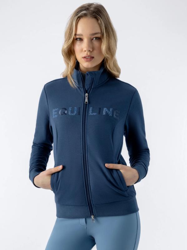 Equiline Full-zip Sweatshirt Women’s Dark Denim