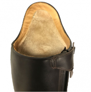 De Niro Giotto Dressyrstövel Fårskinnsfodrad Svart