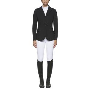 Cavalleria Toscana Lightweight Jersey Zip Kavaj Svart