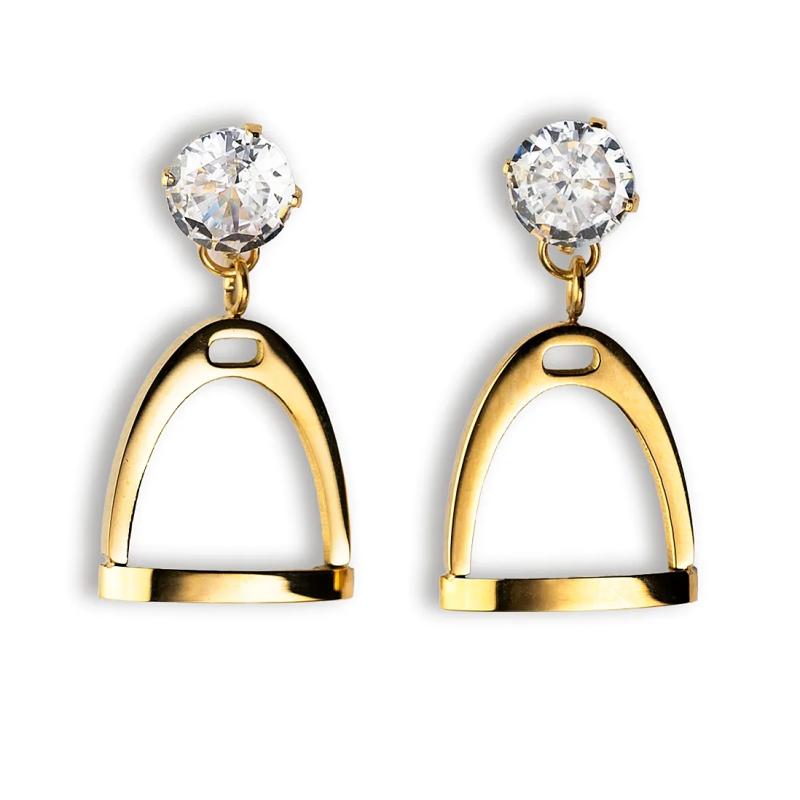 Odelberg Jewlery Stirrup Örhängen Stirrup Guld