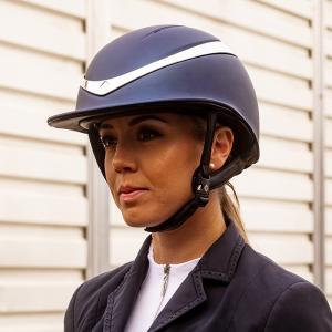 Charles Owen Halo Luxe Marin/Platinum