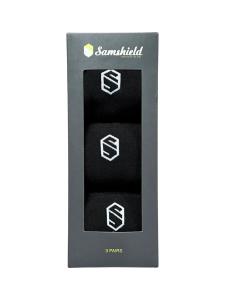 Samshield Balzane Blazon Showsocks 3 pair Black