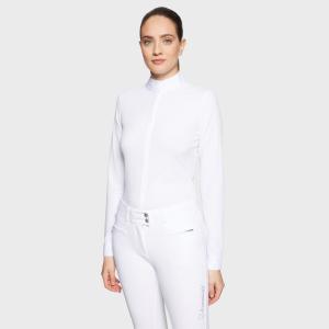Samshield Jella Premium Honeycomb Showshirt LS White