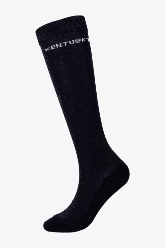 Kentucky Glitter Strumpa Svart