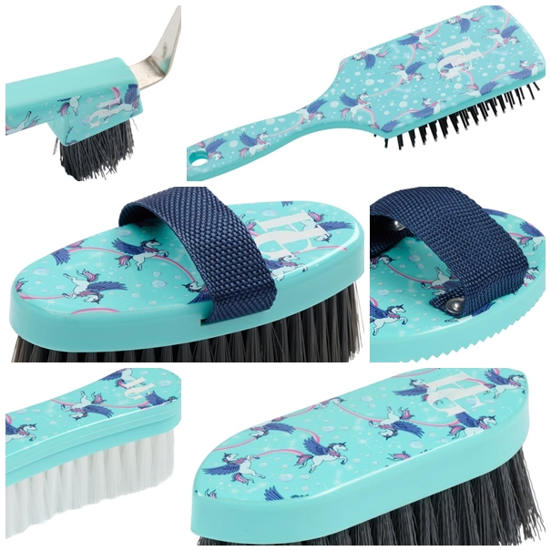 Horse Guard Borstkit Aruba Blue 6 Borstar