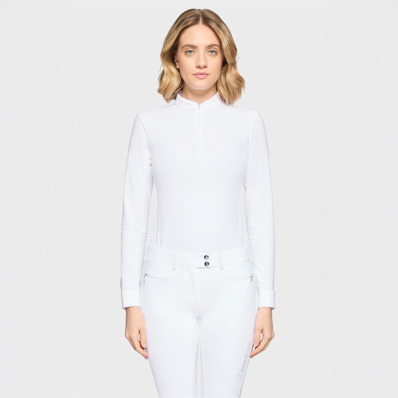 Samshield Lou Tävlingstopp Långärmad Vit